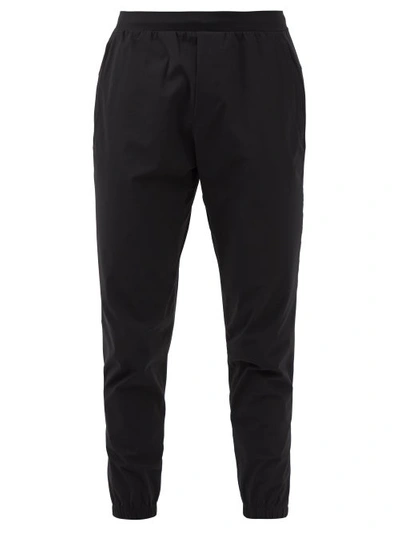 Lululemon Surge Recycled-fibre Jersey Track Pants In Black