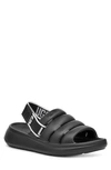 Ugg Toddler Sport Yeah Slingback Sandals In Black
