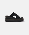 Stella Mccartney Scuba Platform Slides In Black