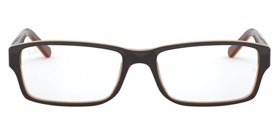 Ray Ban 0rx5169 5817 Rectangle Eyeglasses In Clear