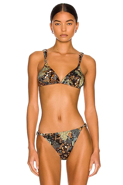 Ulla Johnson Women's Catalina Bikini Top In Ocelot