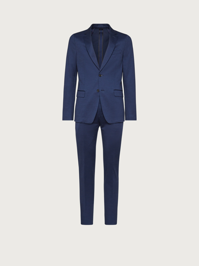 Ferragamo Salvatore  Herren Jerseyanzug In Blau