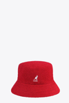 KANGOL BERMUDA BUCKET RED TOWEL BUCKET HAT