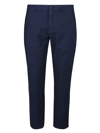 Department Five Prince Chinos Crop Trousers In Navy