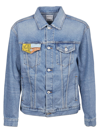 Marcelo Burlon County Of Milan Marcelo Burlon  Bandana Jacket In Blue Multicolor