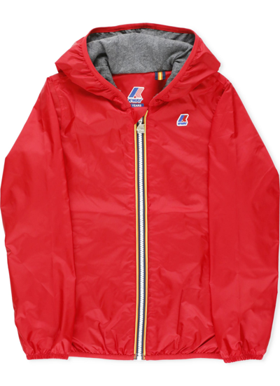 K-way Kids' Jacques Jacket In Red