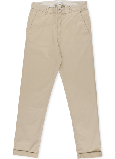 Woolrich Kids' Loged Trouser In Oak