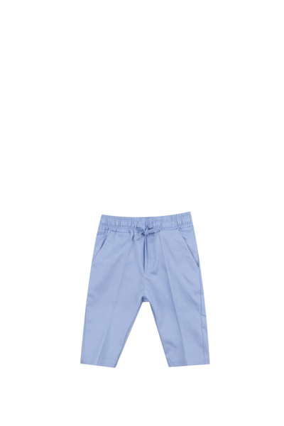 Manuel Ritz Babies' Cotton Pants In Light Blue