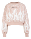 Vision Of Super Paisley Pattern Sweatshirt In Pink