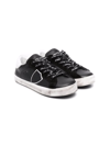 Philippe Model Logo-patch Low Top Sneakers In Black