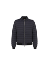 Moorer Padded Zip-up Jacket In Dark Grey