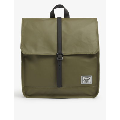 Herschel Supply Co City Medium Recycled-shell Backpack In Ivy Green