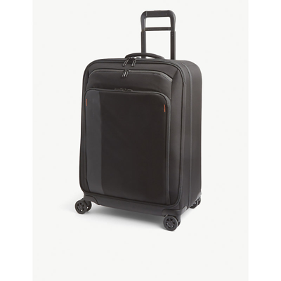 Briggs & Riley Zdx Medium Expandable Spinner Suitcase 66cm In Black