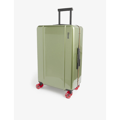 Floyd Cabin Branded Shell Suitcase In Vegas Green