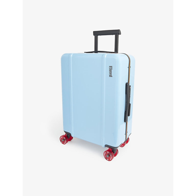 Floyd Cabin Branded Shell Suitcase In Miami Blue