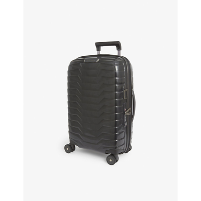 Samsonite Spinner Expandable Four-wheel Polypropylene Suitcase 55cm In Black