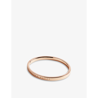 Ted Baker Clemina Hinged Bangle In Rosegd-col