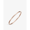 Chopard Ice Cube Bangle Bracelet In 18k Rose Gold