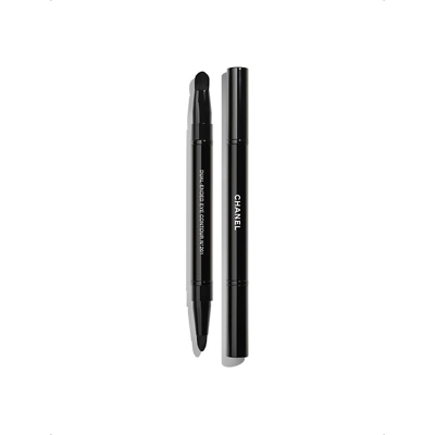 Chanel Pinceau Duo Contour Yeux Rétractable N°201 Dual-ended Brush