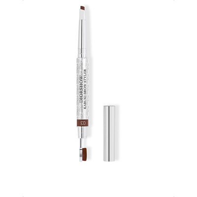 Dior Show Kabuki Brow Styler Pencil 0.29g In 003 Brown