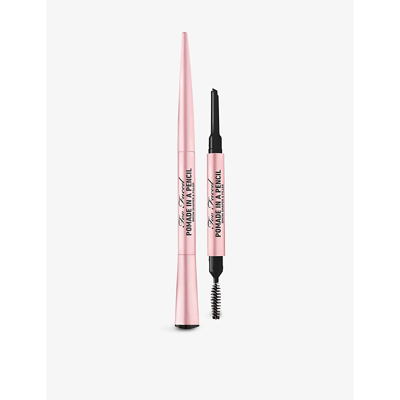 Too Faced Pomade In A Pencil 0.19kg In Soft Black