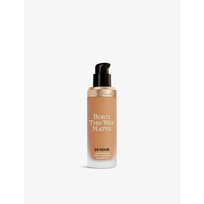 Too Faced Born This Way Matte 24-hour Foundation 30ml In Caramel