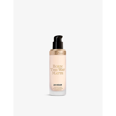 Too Faced Born This Way Matte 24-hour Foundation 30ml In Cloud