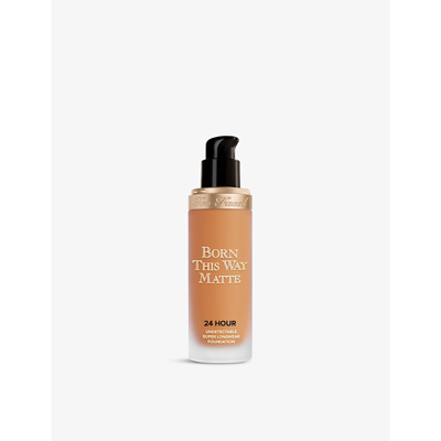 Too Faced Born This Way Matte 24-hour Foundation 30ml In Butter Pecan