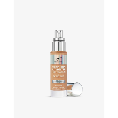 It Cosmetics Tan Warm 41 Your Skin But Better Foundation + Skincare 30ml