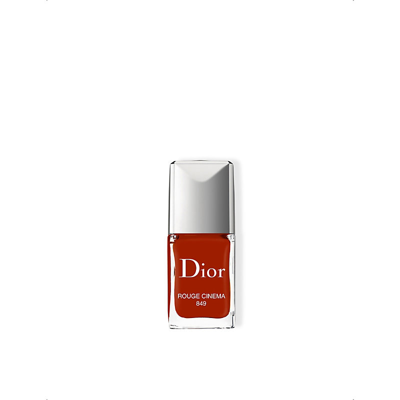 Dior Rouge  Vernis Nail Polish 10ml In 849 Rouge Cinema