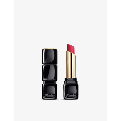 Guerlain Kisskiss Tender Matte Lipstick 2.8g In 666 Lucky Pink