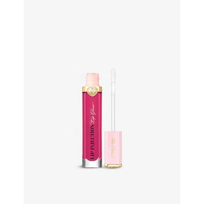 Too Faced Lip Injection Power Plumping Multidimensional Lip Gloss In People Pleaser - Vivid Warm Fuchsia