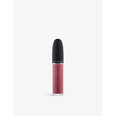 Mac Powder Kiss Liquid Lip Colour 5ml In More The Mehr-ier