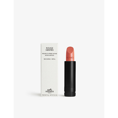 Hermes 16 Beige Tadelakt Rouge Satin Lipstick Refill 3.5g