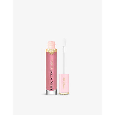 Too Faced Lip Injection Power Plumping Multidimensional Lip Gloss In Just Friends - Medium Cool Pink With Shi