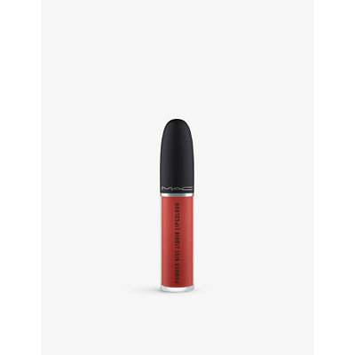 Mac Powder Kiss Liquid Lip Colour 5ml In Devoted To Chili