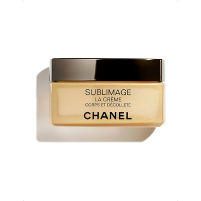Chanel Sublimage La Crème Corps Et Décolleté The Revitalising Radiance Fresh Body Cream