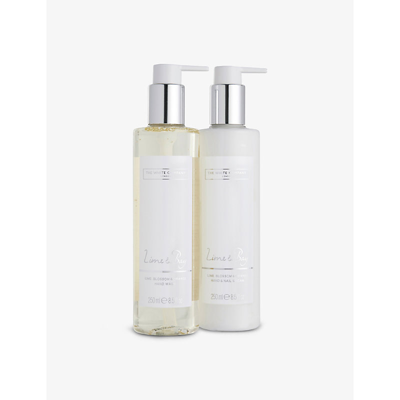 The White Company Lime And Bay Hand And Nail Gift Set In None/clear
