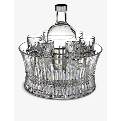 Waterford Lismore Diamond Crystal Vodka Set