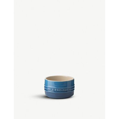 Le Creuset Marshal Blue Stackable Stoneware Ramekin In Marshal Blue