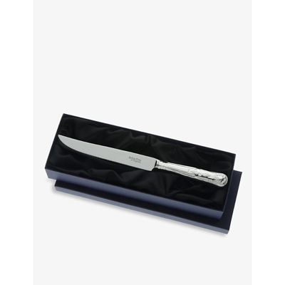 Arthur Price Kings Silver-plated Stainless-steel Cake Knife 26cm In Silver Plated