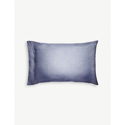 Polo Ralph Lauren Navy Oxford Standard Cotton Oxford Pillowcase 50x75cm Standard In Navy