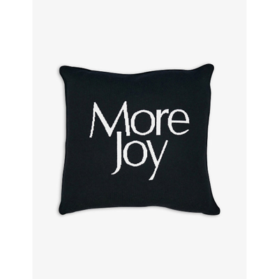 More Joy Black Filled Cushion 50cm X 50cm
