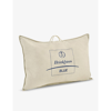 BRINKHAUS BRINKHAUS WHITE AERELLE® BLUE ORGANIC COTTON AND RECYCLED POLYESTER PILLOW,48706286