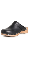 Isabel Marant Thalie Round Toe Clogs In Black