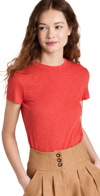 Theory Tiny Tee Poppy In Poppy