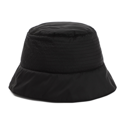 Rick Owens Drkshdw Pocket Gilligan Bucket Hat In Nero