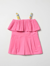 Pucci Fuchsia Jumpsuit Girl In Fuchsia