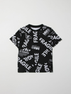 MM6 MAISON MARGIELA T-SHIRT WITH ALL OVER LOGO,359307002