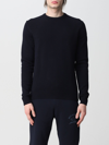 Paul & Shark Wool Jumper With Logo Patch In Blue